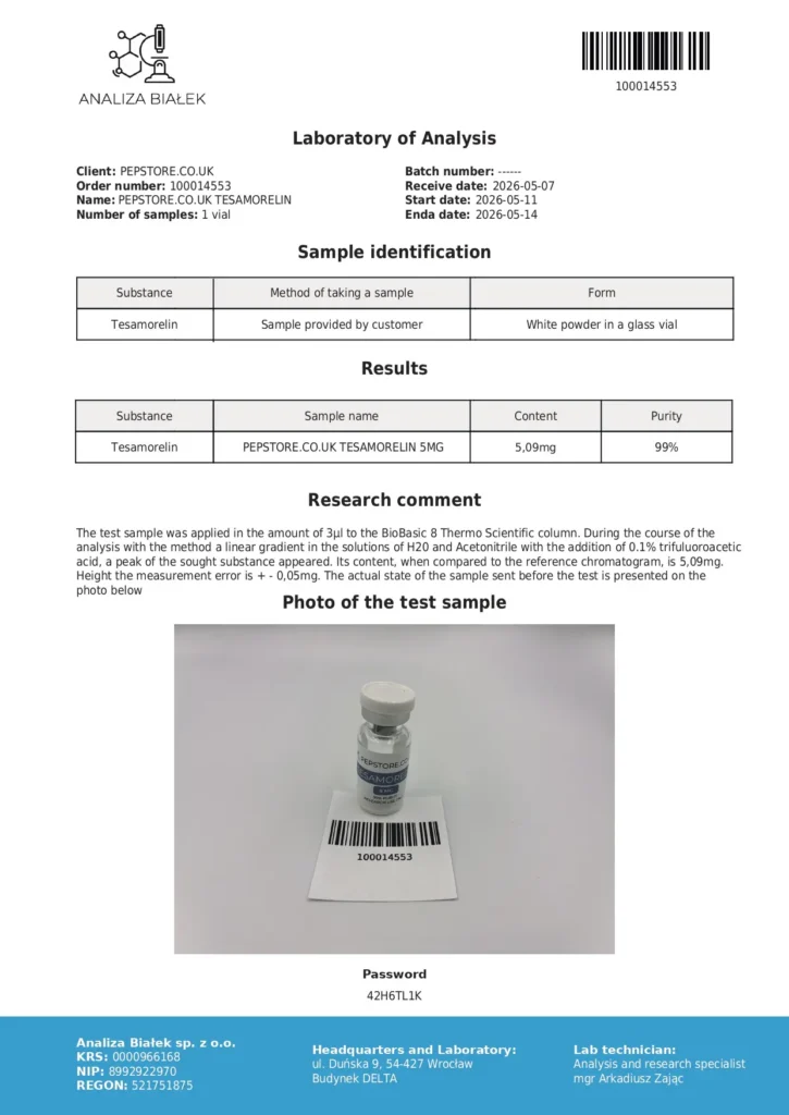 tesamorelin 5mg