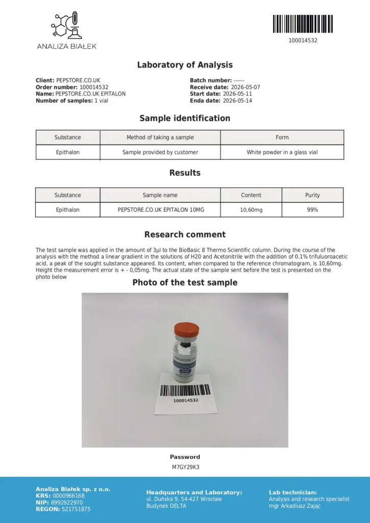 epitalon 10mg