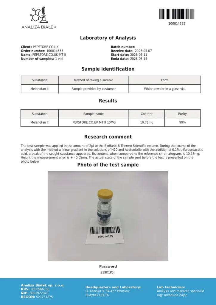 mt ii 10mg