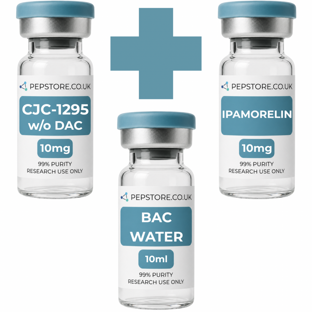 (gh) research bundle 20mg ipamorelin + cjc 1295 + free bac water